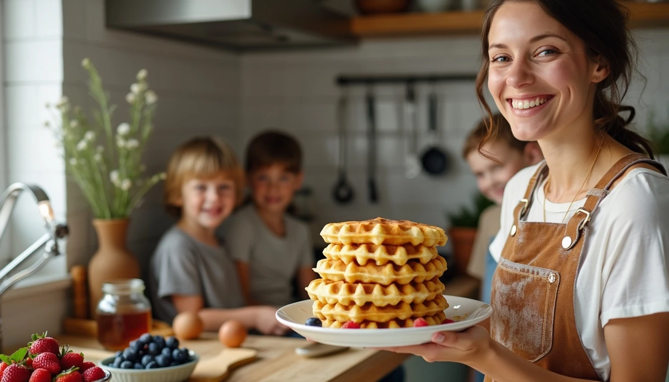 How to Make Organic Waffles: Sabrina’s Easy Recipe for Beginners