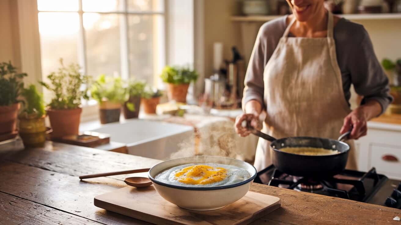 Creamy Blue Corn Grits Made Easy: A Step-by-Step Recipe