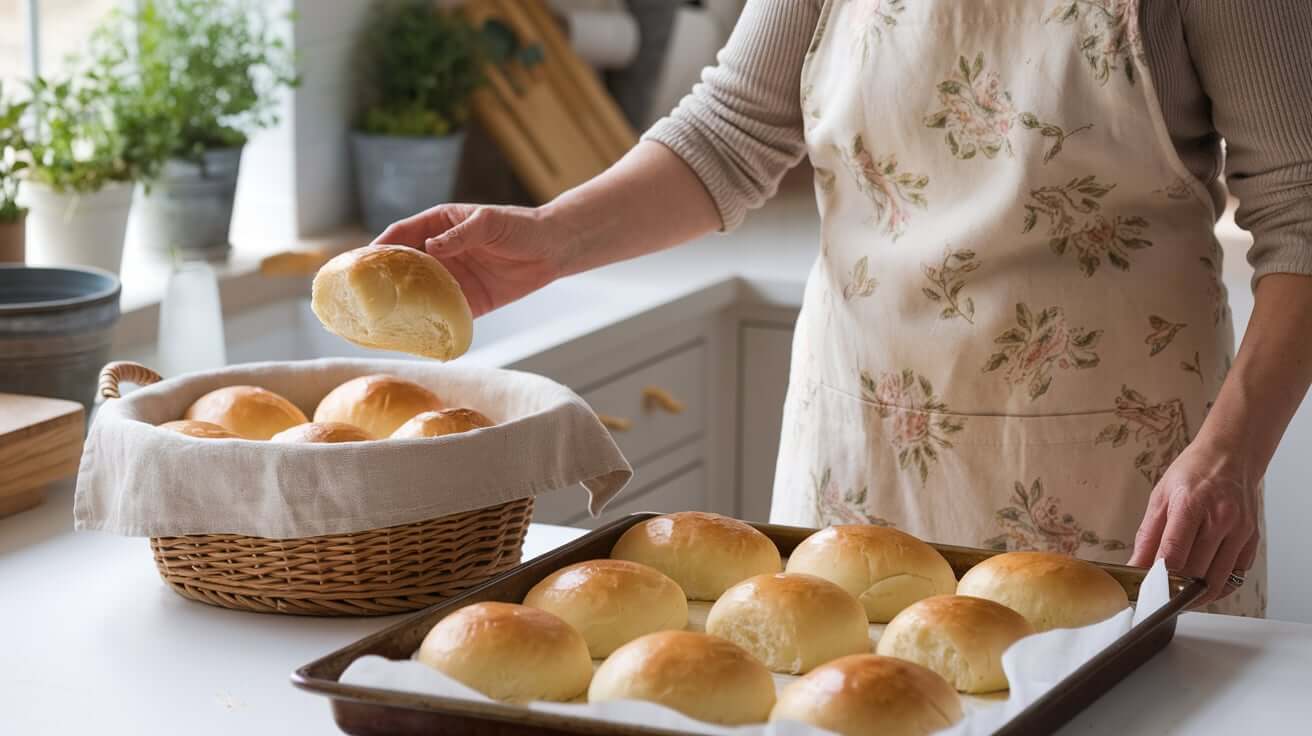 Easy Homemade Soft Wheat Dinner Rolls